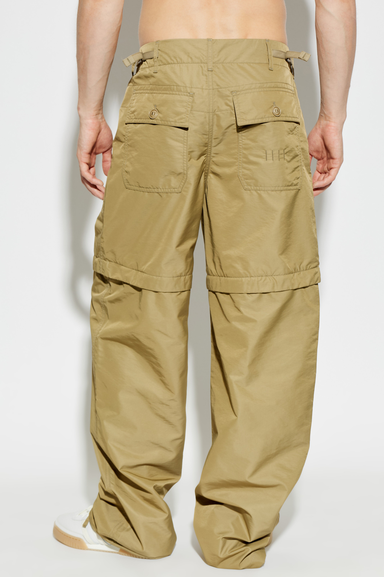 パンツ 1990s KENZO - 5Tuck Wide Trousers Kenzo Pants with detachable legs | Men's | Vitkac
